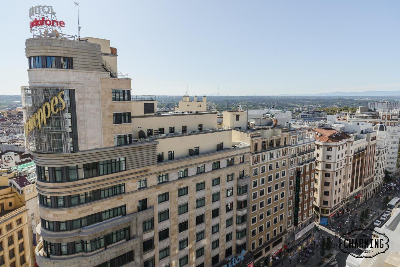 Charming Gran Via Callao Madrid Exterior photo